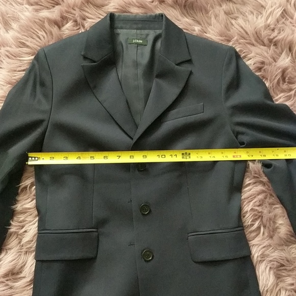 Navy suit jacket. J. Crew. Sz 4-6 - Picture 6 of 8